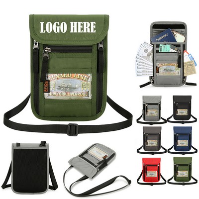 Multi Functional Travel Passport Bag